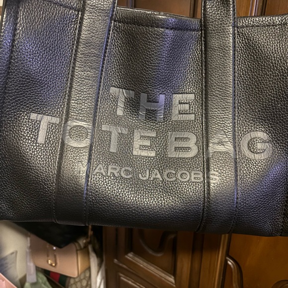 Marc Jacobs Black Leather Tote - Picture 13 of 16